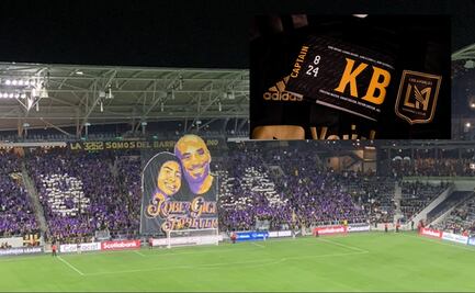 Carlos Vela y LAFC rinden homenaje a Kobe Bryant