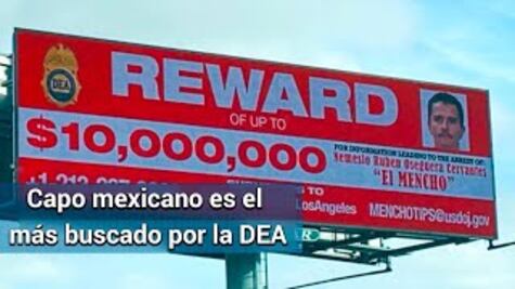 "El Mencho", líder del Cártel Jalisco, objetivo número uno de la DEA