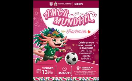 PILARES CDMX prepara flashmob con baile y espíritu futbolero por el Día del Amor y la Amistad