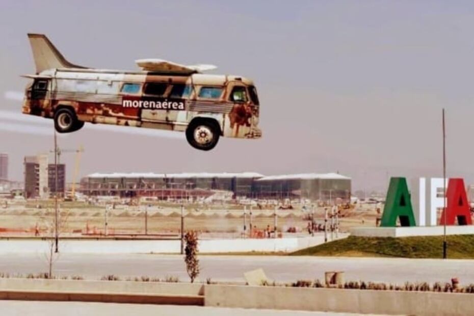 MEMES inundan las redes tras anuncio de taxis aéreos en Aeropuerto Internacional Felipe Ángeles