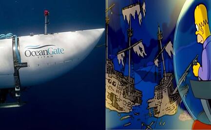 ¿"Los Simpson" lo hacen de nuevo? Predicen la tragedia de Titán, el submarino perdido cerca del Titanic