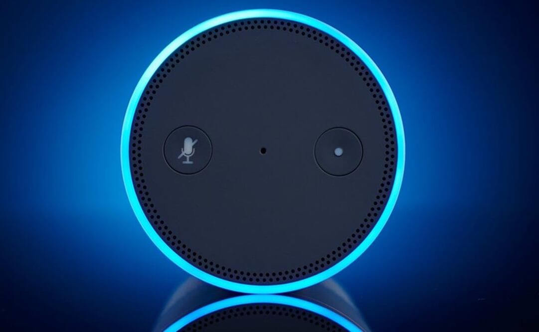 El altavoz inteligente de Amazon Echo funciona con el asistente de voz Alexa. Foto: Getty Images