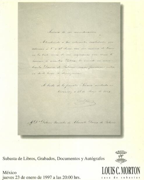 Dos cartas escritas en la fragata Novara