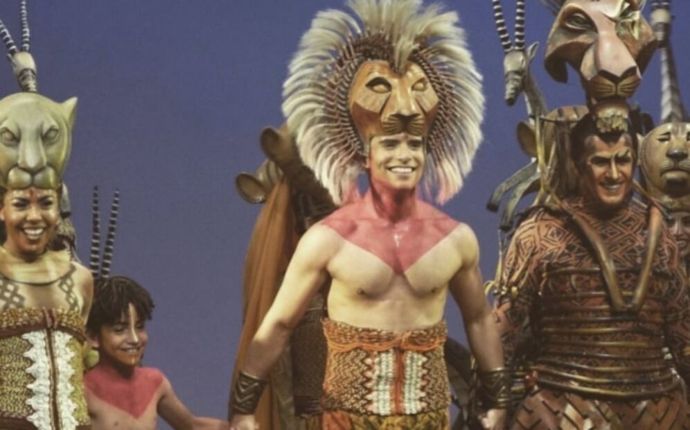 Agustín Argüello de "La Academia" a la sábana teatral de "El Rey León"