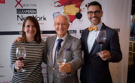 Españoles en el podio