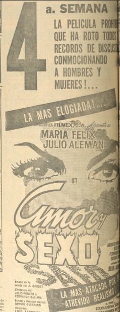 La película de María Félix que escandalizó y fue tachada de inmoral