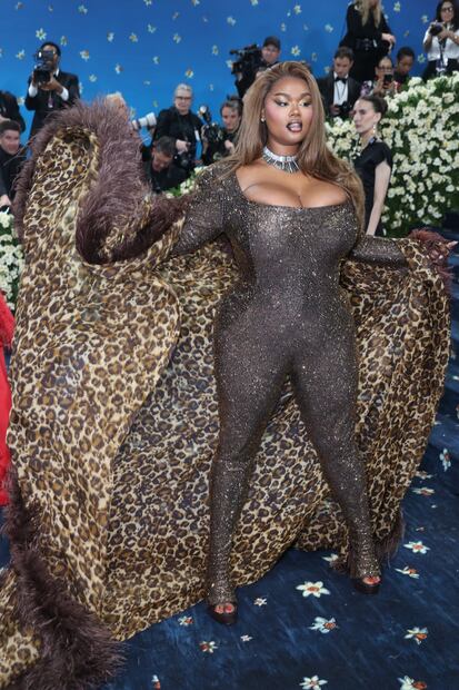 Precious Lee en la Met Gala 2025. Foto: AFP