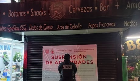 Desmantelan fiesta clandestina en Benito Juárez; suspenden y clausuran cinco establecimientos