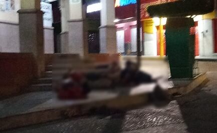 Abandonan 5 cuerpos frente a la presidencia municipal de Cárdenas en San Luis Potosí