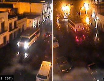 Video. Camión destruye monumento en Zacatecas; costará más de 100 mil pesos arreglarlo