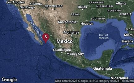 Reportan sismo magnitud 6.4 en San José del Cabo, BCS