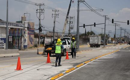 Alistan tres estaciones más del Trolebús Santa Martha-Chalco; concluirán obras complementarias en zona cero