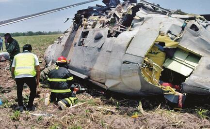Caída de aeronave, por falta de combustible