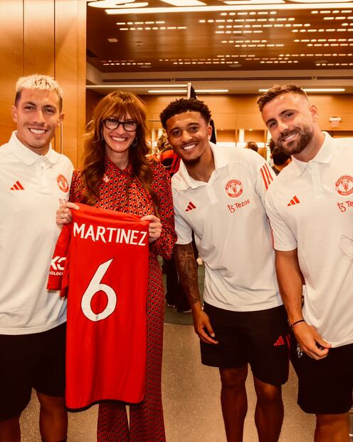 Tweet de Julia Roberts y Manchester United / FOTO: @ManUtd
