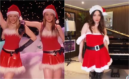 Paty Cantú recrea la escena de "Mean Girls" y baila al ritmo de "Jingle bell rock"