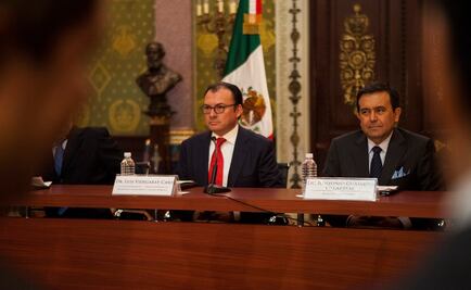 Guajardo y Videgaray viajan a Washington por TLCAN