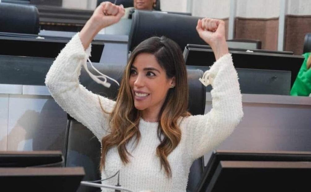 Diputada Diana Karina Barreras denunció a ciudadana de violencia política de género (21/06/2025). Foto: Captura de pantalla