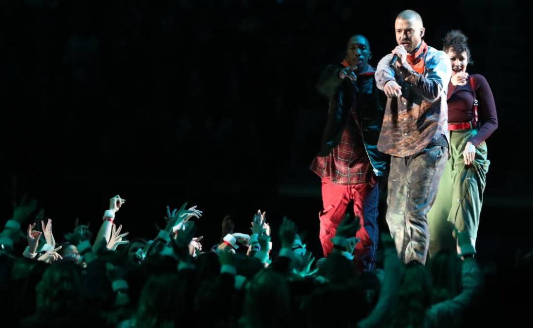 Justin Timberlake puso su ritmo al medio tiempo del Super Bowl LII FOTO: REUTERS