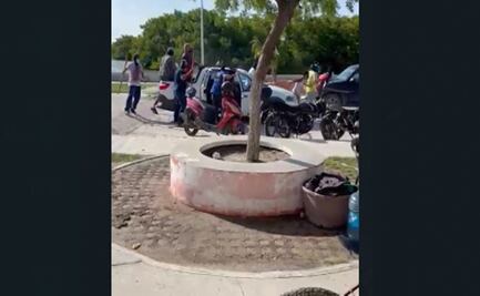 Hombres armados intimidan a votantes en fila electoral de Campeche