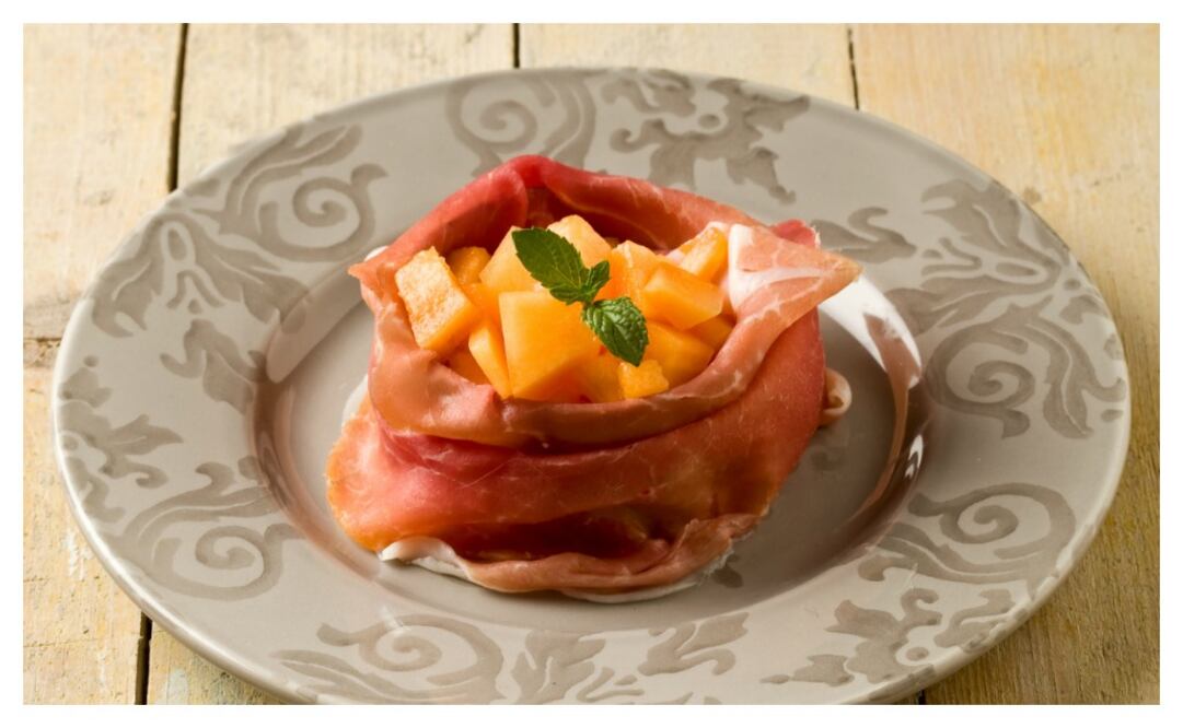 #Receta Botana de melón