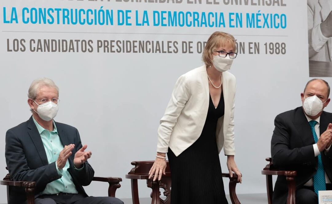 Laura Itzel Castillo Juárez, hija del ingeniero Heberto Castillo Martínez / Foto: Berenice Fregoso. EL UNIVERSAL