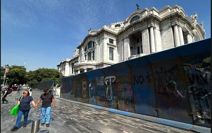 ¿Cuáles son los edificios blindados con vallas por marchas de la CNTE y la Generación Z en la CDMX?