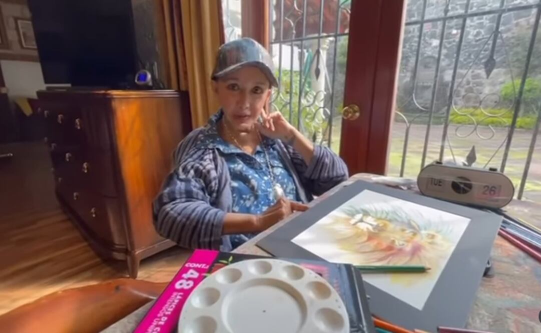 La primera actriz reaccionó a su supuesta hospitalización. Foto: Captura de pantalla.