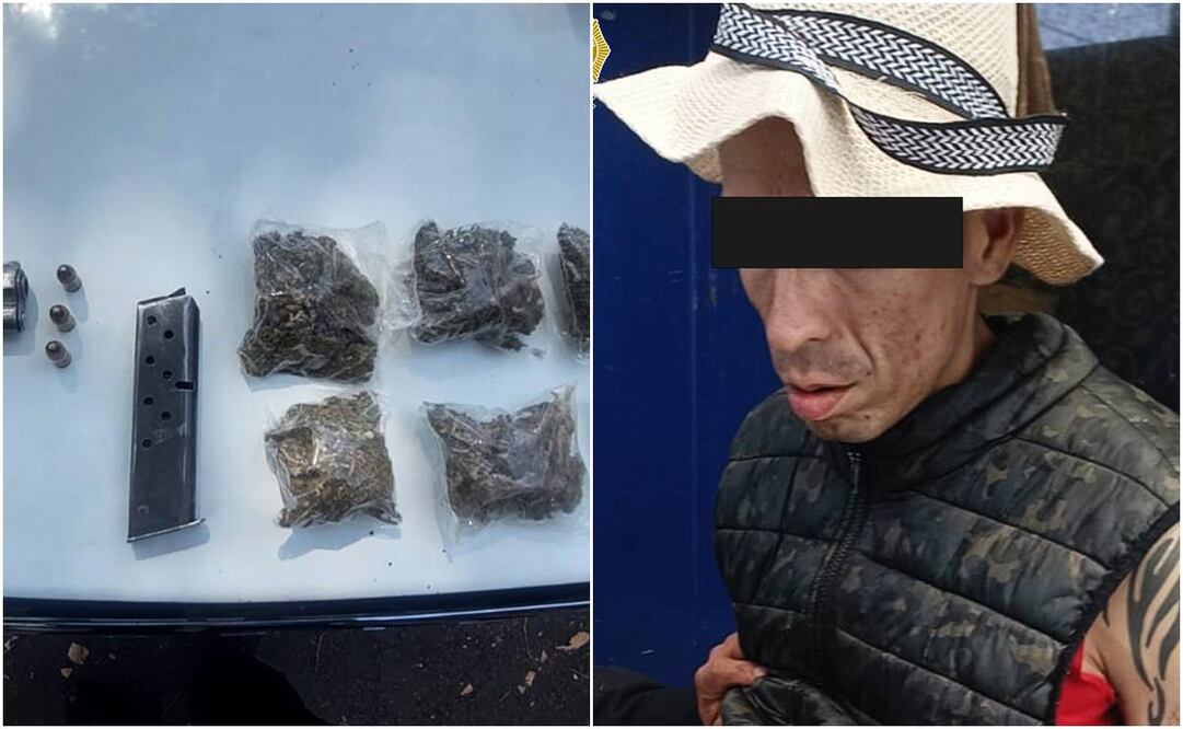 Detenido en Iztapalapa. Foto: Especial