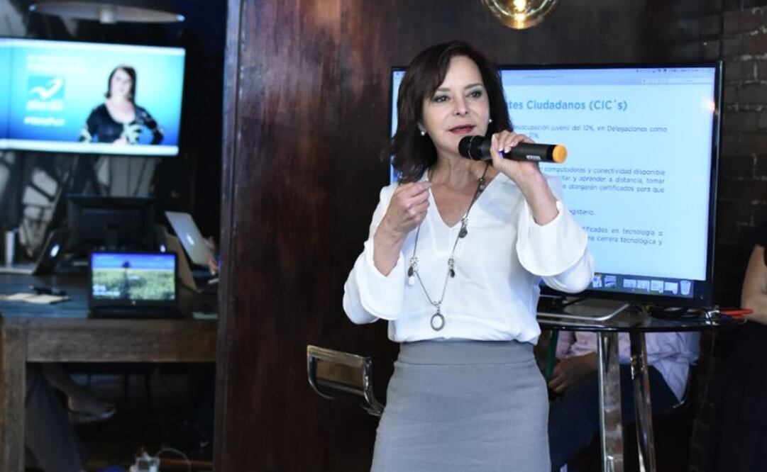 La candidata a jefa de gobierno de la Ciudad de México por el Partido Nueva Alianza, Purificación Carpinteyro, señaló que este proceso beneficiará a su proyecto de centros Inteligentes Ciudadanos (Foto: Especial)
