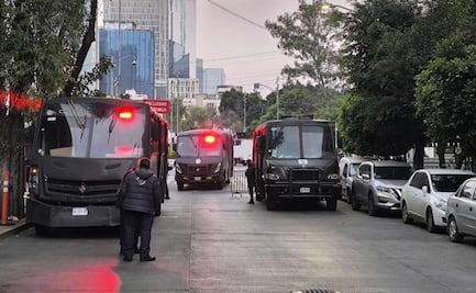 Blindan el Senado en vísperas de toma de protesta de nuevos juzgadores; policías resguardan la zona