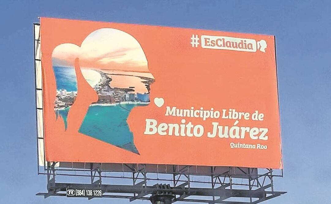 La bancada de Movimiento Ciudadano en la Cámara de Diputados acusa la colocación de espectaculares en al menos 20 ciudades del país, acción que varios diputados de Morena se adjudican. Foto tomada de twitter