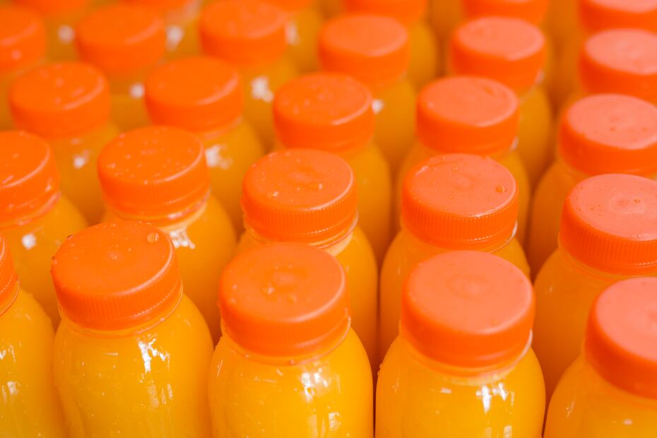 Jugos procesados. Foto: Freepik