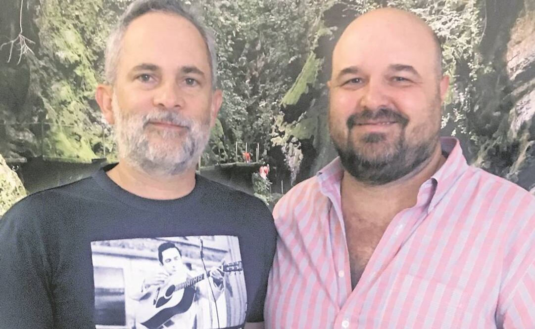 EL UNIVERSAL Teco Lebrija y Arturo Navarro son los creadores de la serie animada (CÉSAR HUERTA. EL UNIVERSAL)