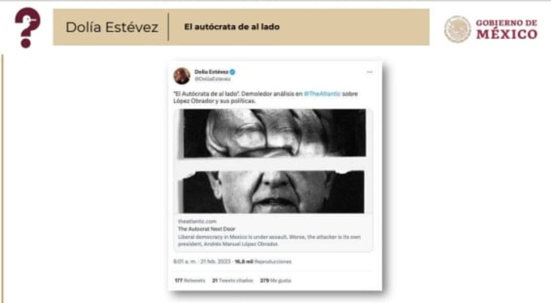 “Una joyita”: García Vilchis tiene desliz con la “invasión de Irak a Estados Unidos”