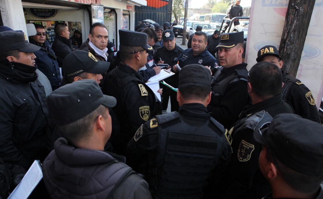 Law enforcement agents - Photo: Jorge Alvarado/EL UNIVERSAL