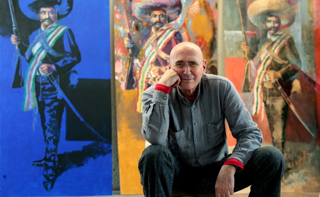 El artista plástico Arnaldo Coen presentó la exposición “Intersección III. Te miro en lo que miras”. Foto: Alma Rodríguez Ayala. EL UNIVERSAL