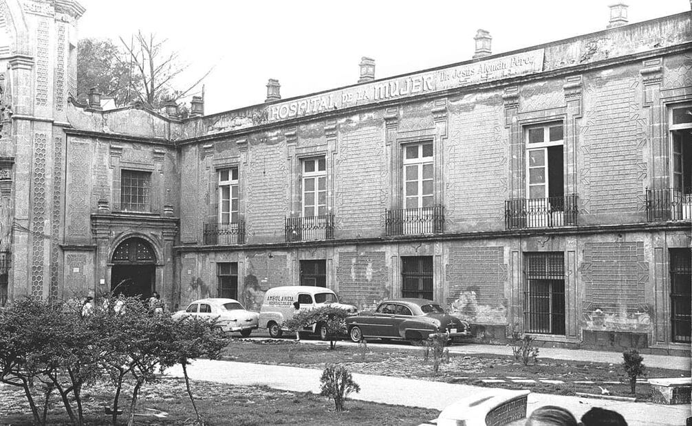 Imagen del Hospital de la Mujer “Dr. Jesús Alemán Pérez” en la década de los 60, con un evidente deterioro en la construcción. El nuevo Hospital de la Mujer se ubica en la alcaldía Miguel Hidalgo. Foto: Maldonado/Archivo EL UNIVERSAL.