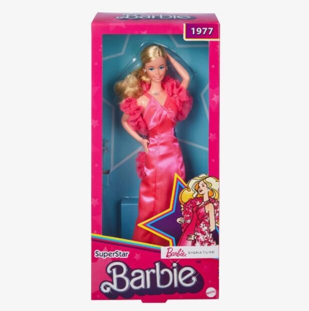 Muñeca Barbie Superestrella. Foto: Tomada de Mattel Creations.