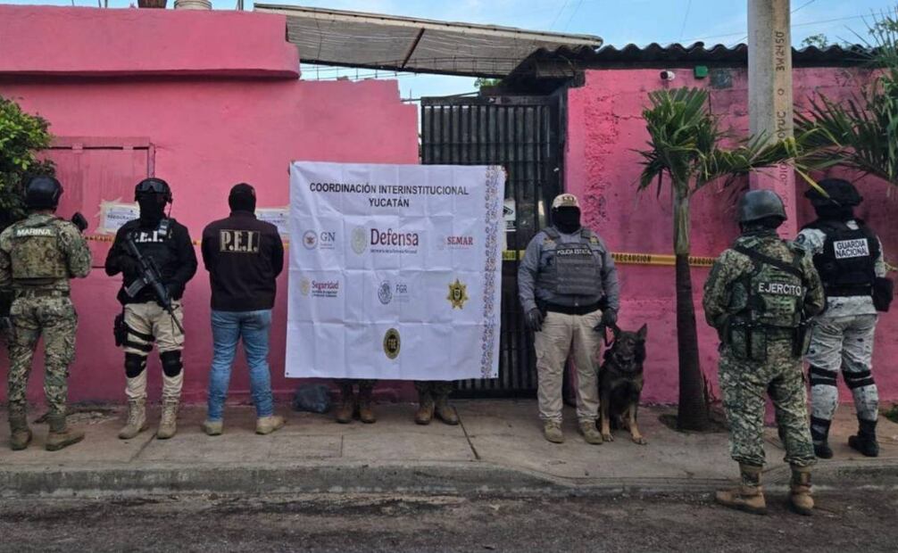 La casa donde habitaban fue asegurada (14/08/2025). Foto: Especial