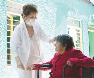 Da positivo a Covid toda la población y personal de un asilo