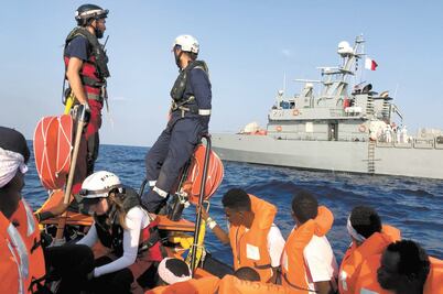 Seis naciones de Europa recibirán a migrantes del Ocean Viking