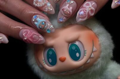 Uñas de Labubu para lucir esta temporada