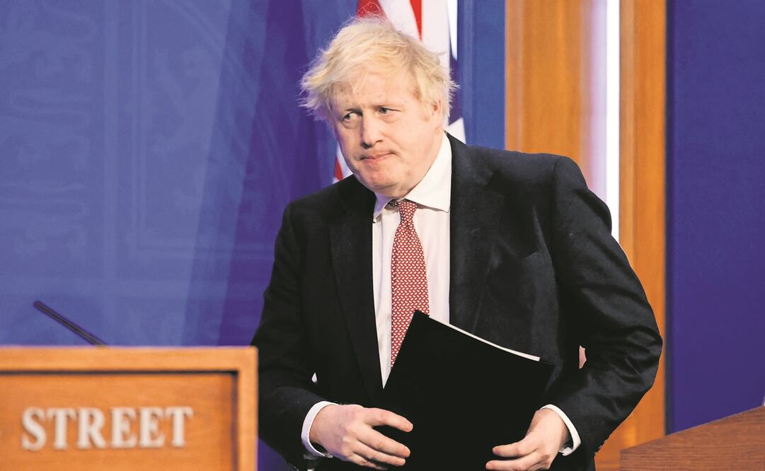 El primer ministro británico, Boris Johnson, habló en el Parlamento del enorme costo para la economía por las restricciones anti-Covid. Foto: 