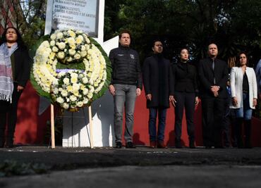 Realizan homenaje a víctimas de sismos en Tlatelolco