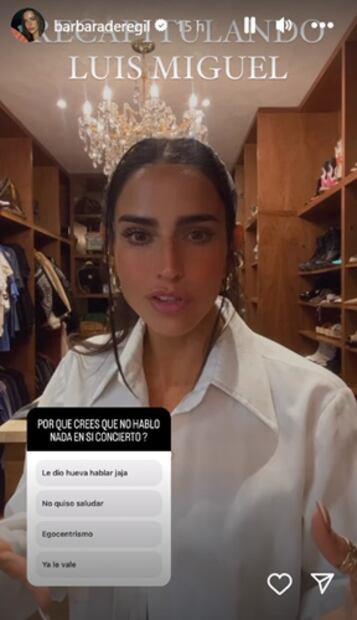 La protagonista de "Rosario Tijeras" califico de "rara" la actitud de Luis Miguel con sus fans. Foto: Instagram