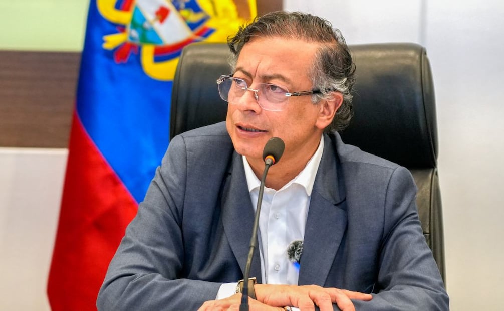 El pasado 5 de junio, Petro, en alusión a Uribe Turbay, escribió en su red social: "Dios mío, el nieto de un presidente que ordenó la tortura de 10 mil colombianos hablando de ruptura institucional". Foto: EFE/Archivo