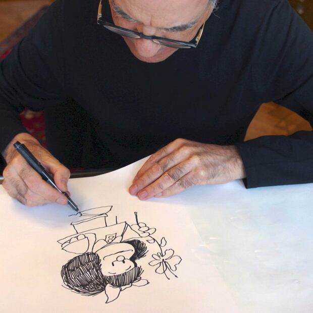 Quino. Fuente: Instagram @mafaldadigital