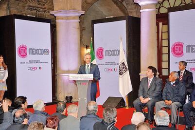 Celebran 50 años de los Juegos Olímpicos 