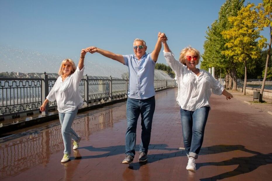 Vejez saludable. Fuente: Freepik