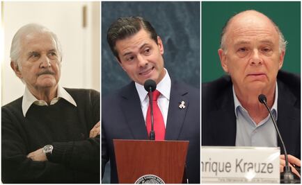 El día que Peña Nieto confundió a Krauze con Carlos Fuentes